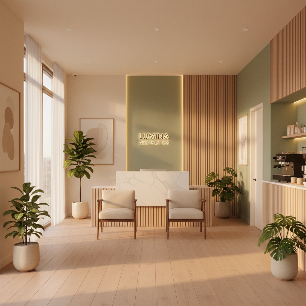 Lumina Aesthetics treatment room